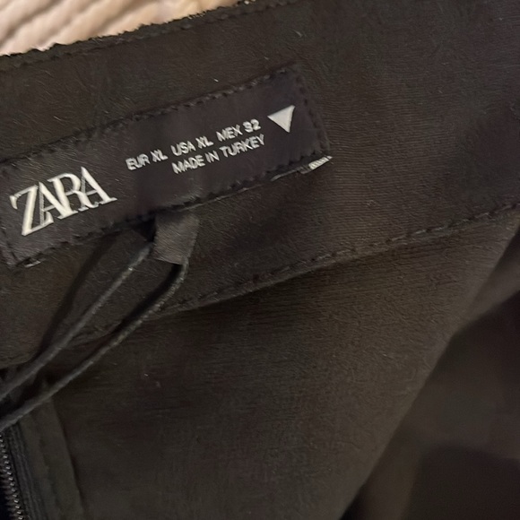 ZARA Special Edition Long Lace Strapless Dress - Picture 8 of 11